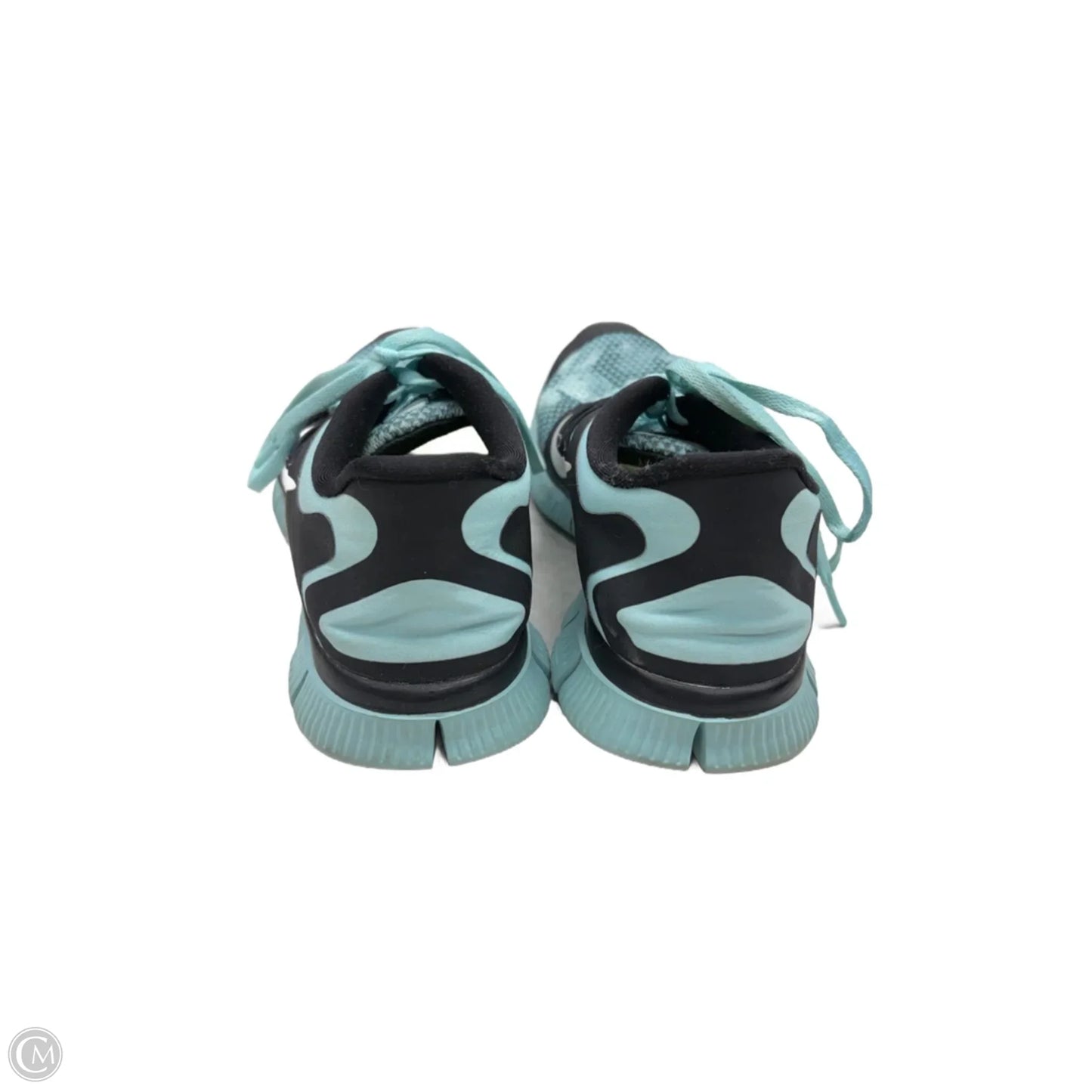 Shoes Athletic By Nike In Black & Blue, Size: 9