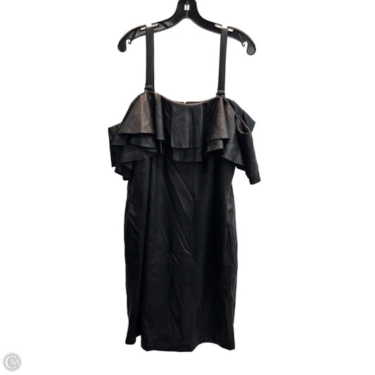 Dress Party Midi By Ashley Stewart In Black, Size: 1x