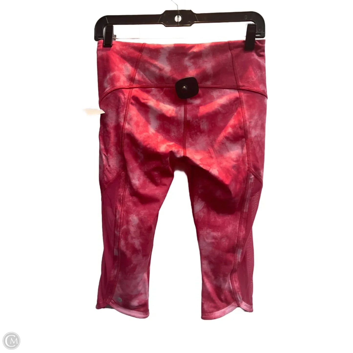 Athletic Leggings Capris By Lululemon In Pink, Size: S