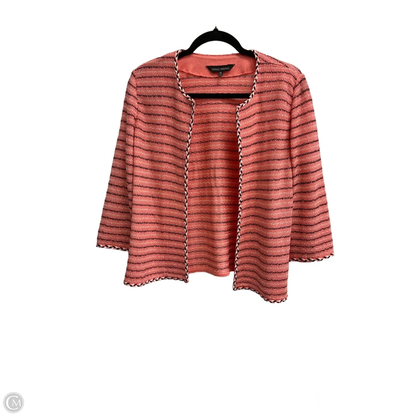 Blazer By Ming Wang In Pink, Size: Lp