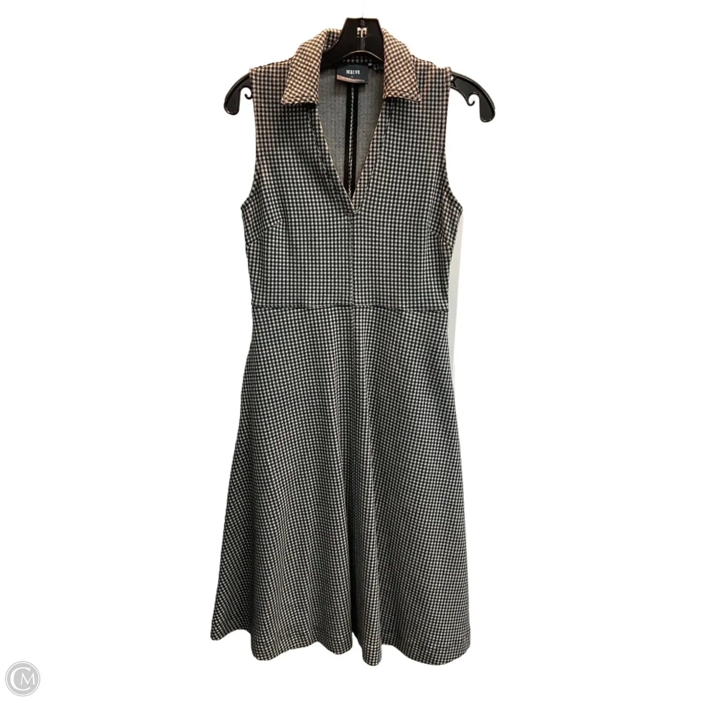 Dress Work By Maeve In Plaid Pattern, Size: S