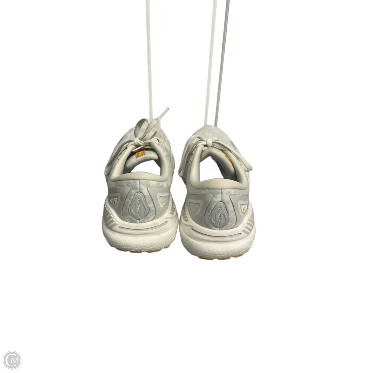 Shoes Athletic By Brooks In White, Size: 8