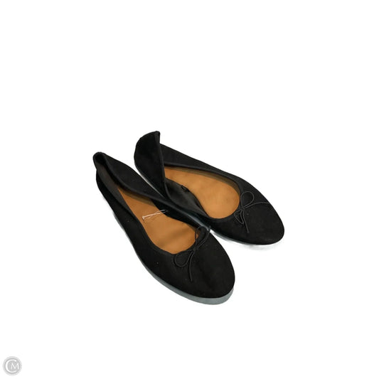 Shoes Flats By H&m In Black, Size: 9