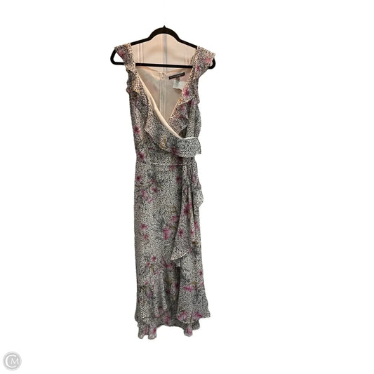 Dress Casual Maxi By White House Black Market In Multi-colored, Size: L