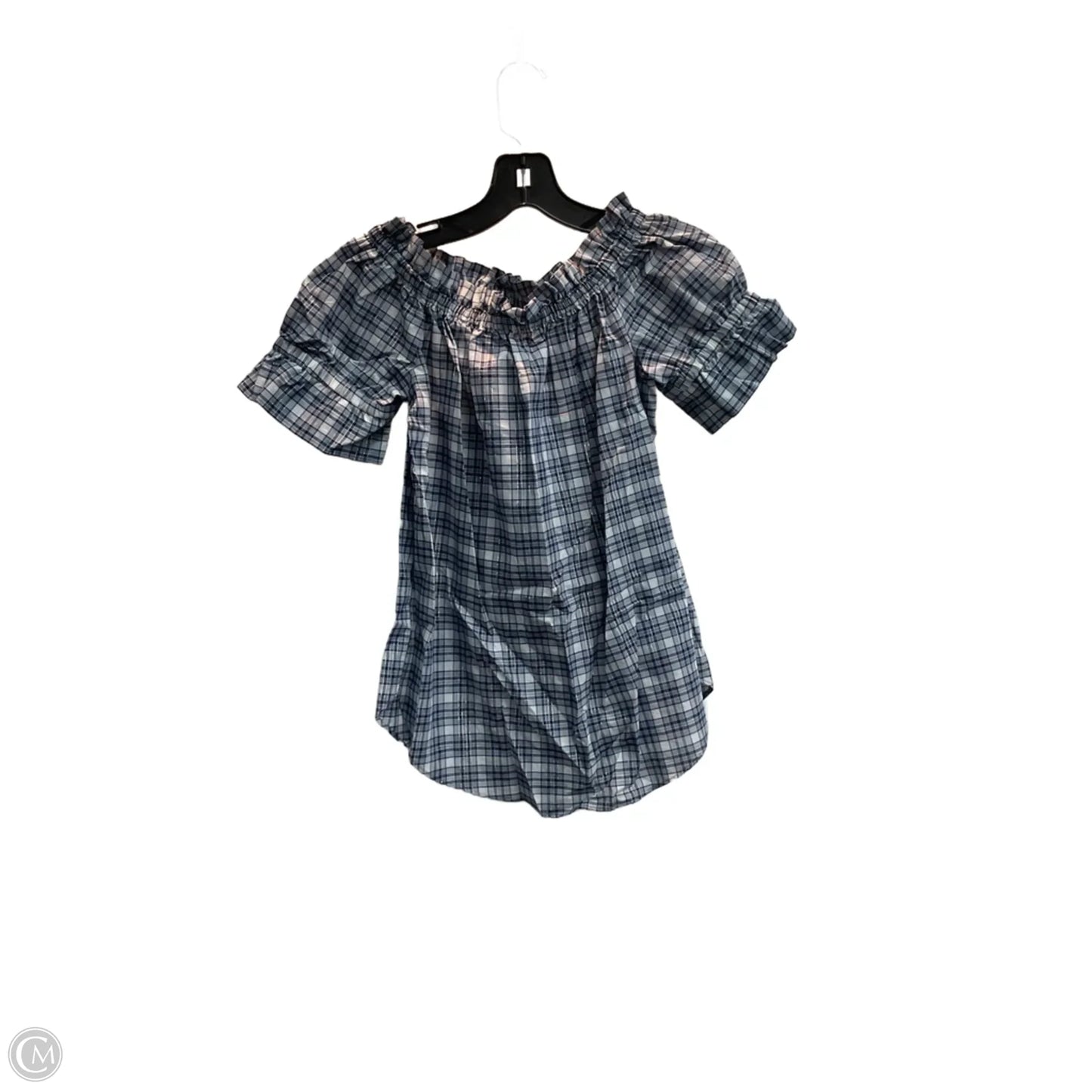 Top Short Sleeve By Michael By Michael Kors In Blue, Size: Xs
