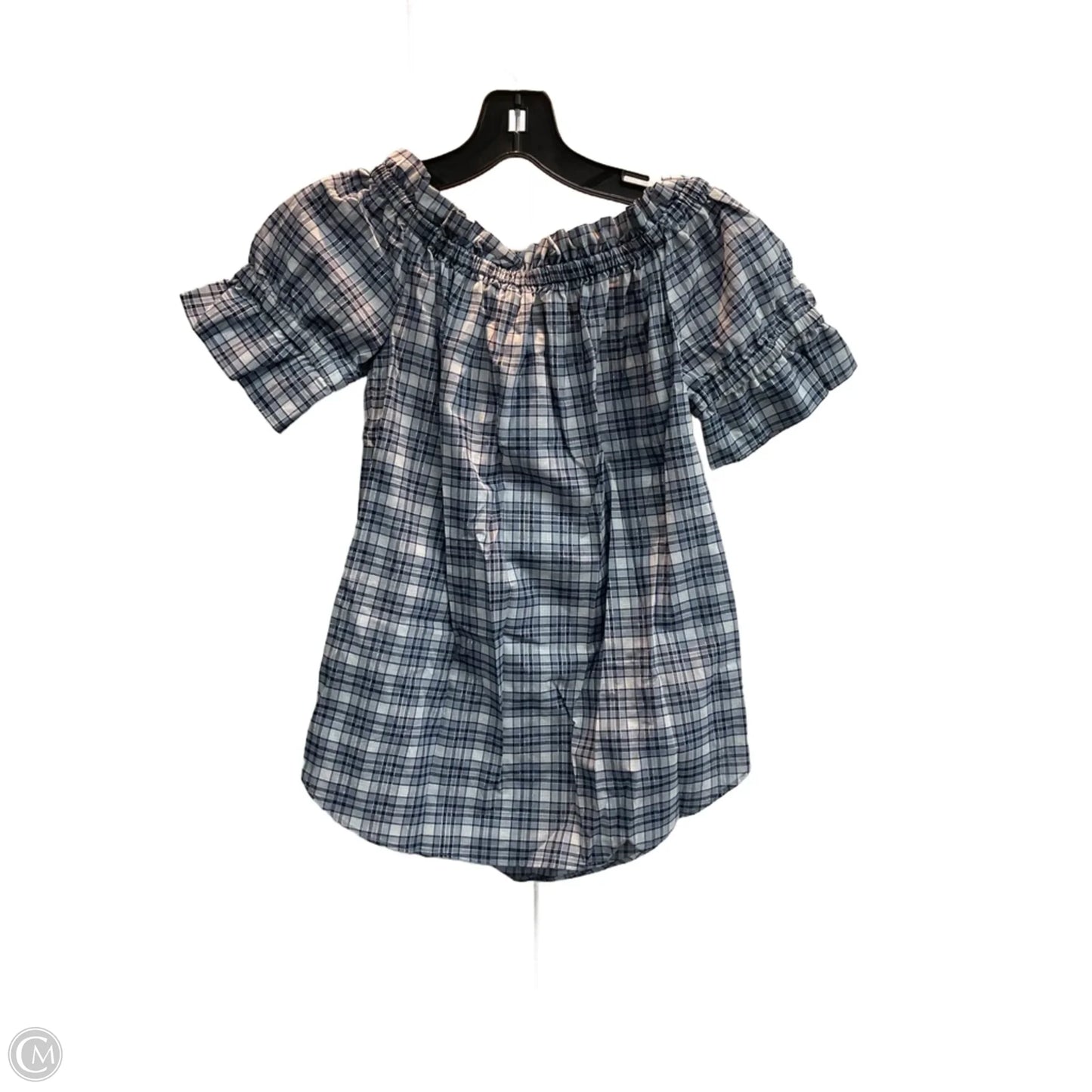 Top Short Sleeve By Michael By Michael Kors In Blue, Size: Xs