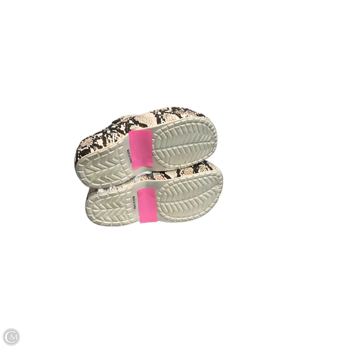 Shoes Heels Platform By Clothes Mentor In Snakeskin Print, Size: 8