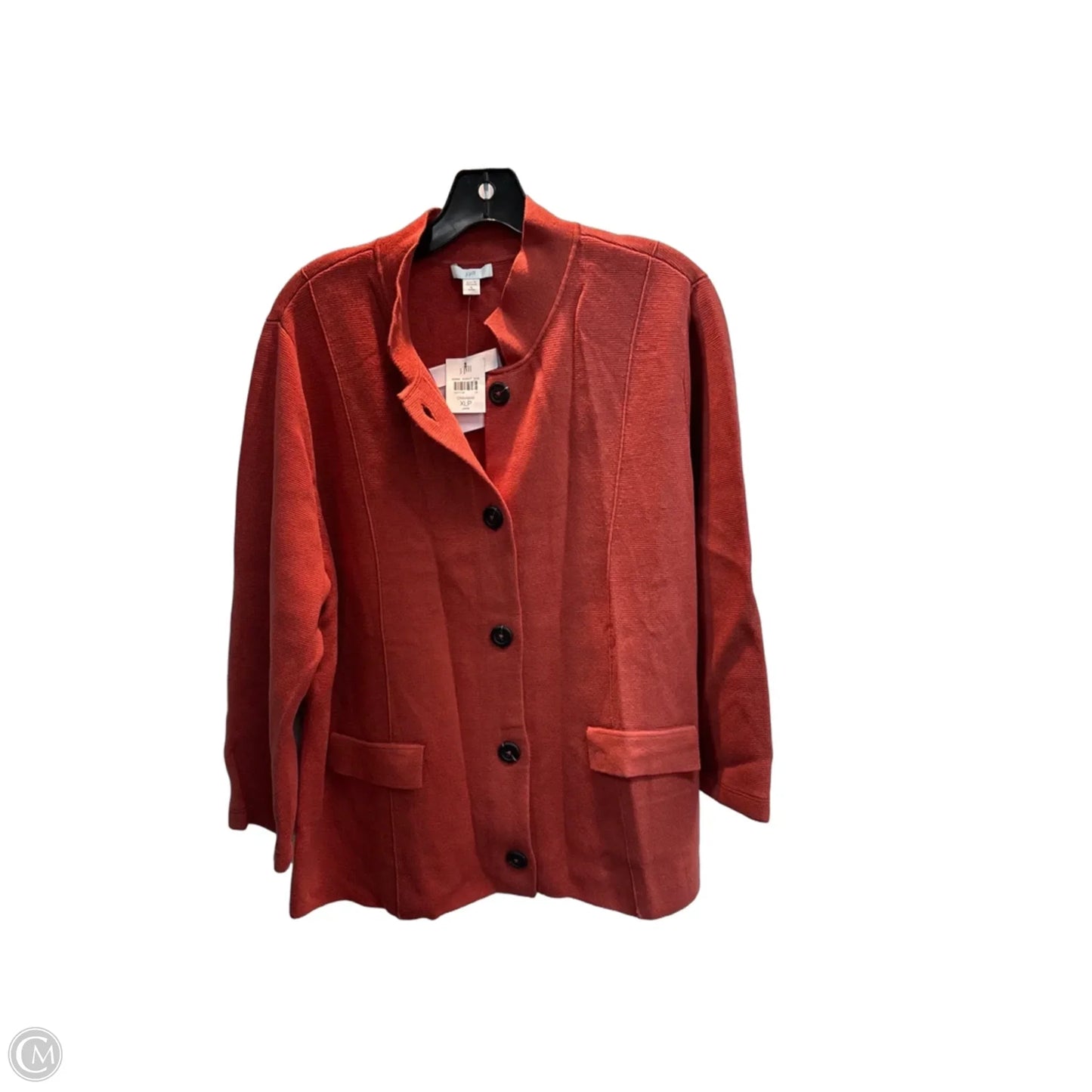 Cardigan By J. Jill In Red, Size: Xlp