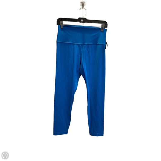 Athletic Leggings By Lululemon In Blue, Size: M