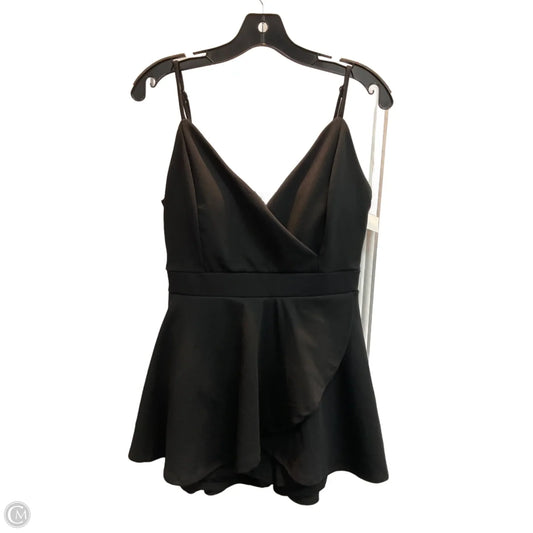 Romper By Iris In Black, Size: L