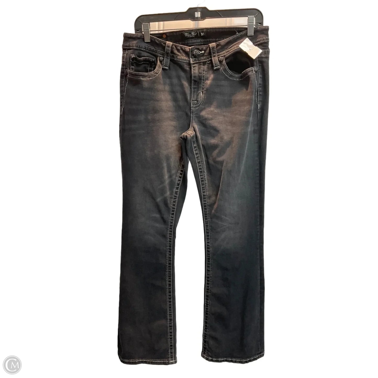 Jeans Boot Cut By Miss Me In Black, Size: 12