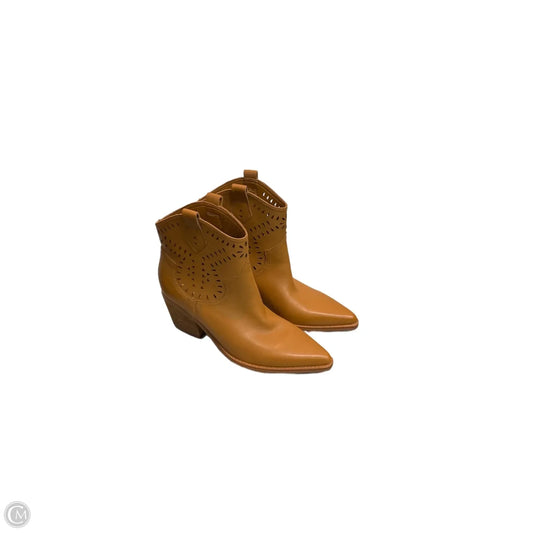 Boots Western By Marc Fisher In Brown, Size: 6.5