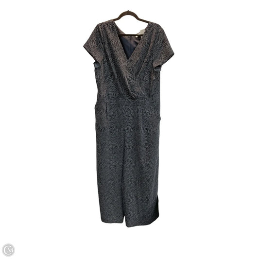 Jumpsuit By Loft In Polkadot Pattern, Size: Xl