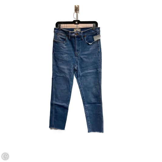 Jeans Straight By Madewell In Blue, Size: 8