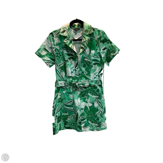 Dress Casual Midi By Skies Are Blue In Green, Size: S