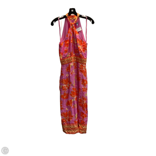 Dress Casual Maxi By Antonio Melani In Orange & Pink, Size: Xs