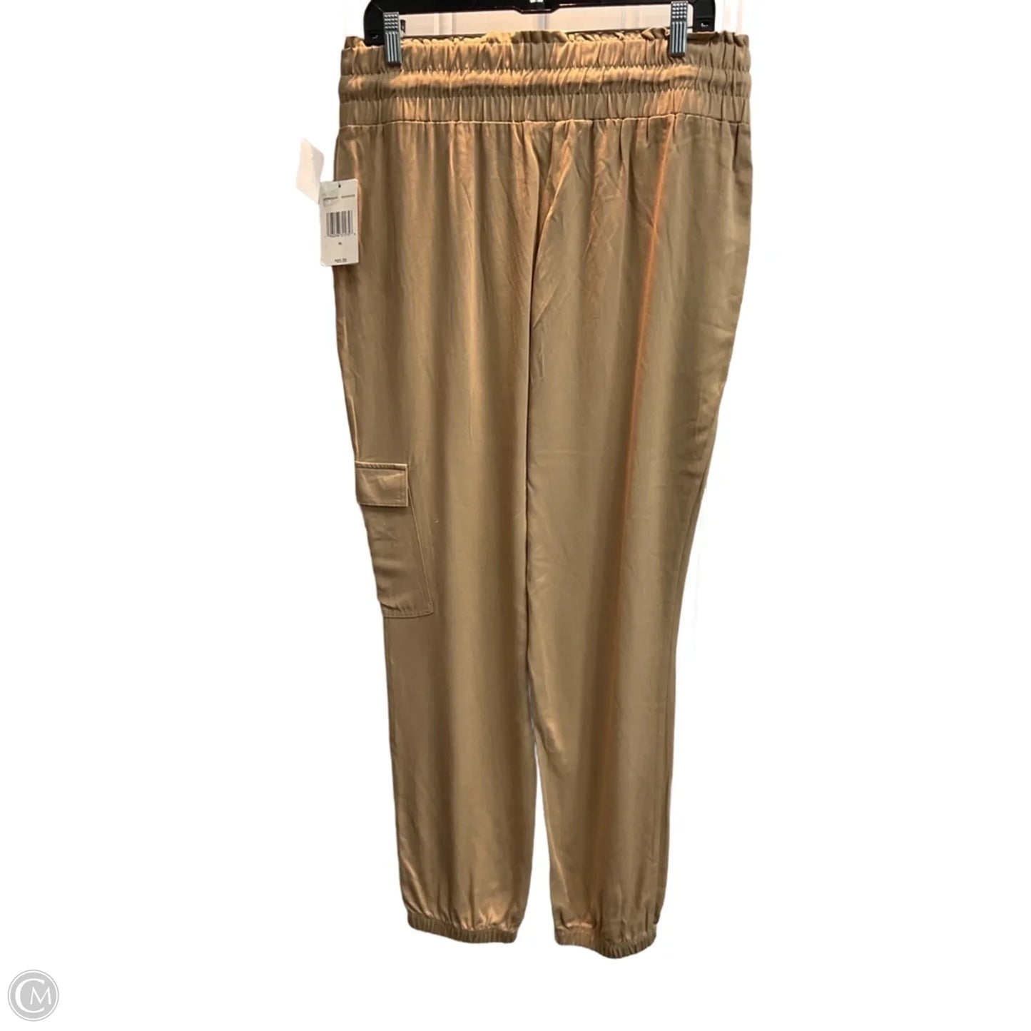 Pants Joggers By Juicy Couture In Tan, Size: Xl