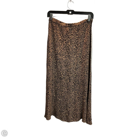 Skirt Maxi By Reformation In Animal Print, Size: M