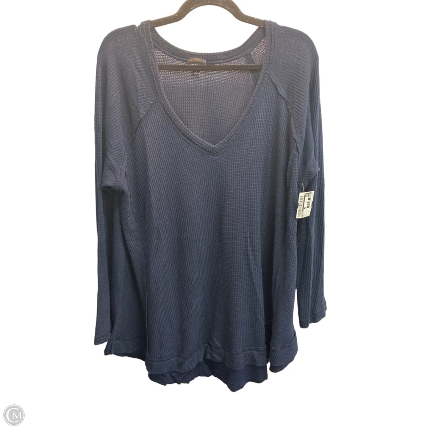 Top Long Sleeve By Torrid In Navy, Size: 3x