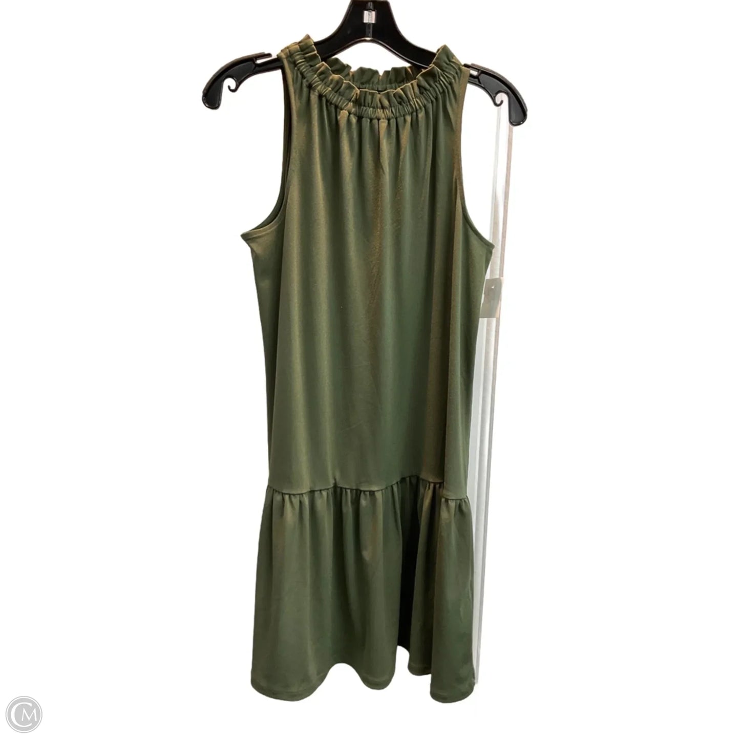 Dress Party Midi By Banana Republic In Green, Size: S