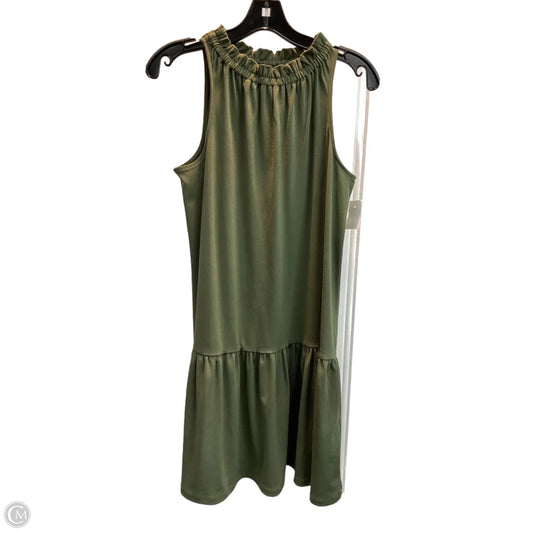 Dress Party Midi By Banana Republic In Green, Size: S