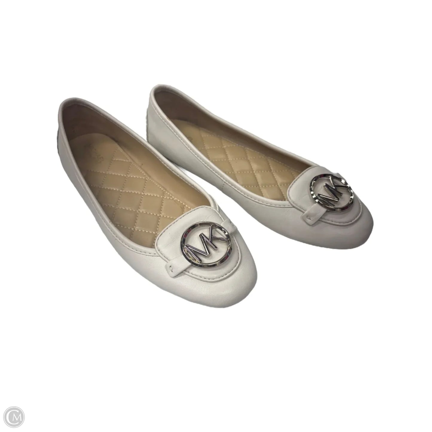 Shoes Flats By Michael By Michael Kors In Ivory, Size: 7