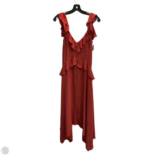 Dress Party Long By Bcbgmaxazria In Red, Size: Xs