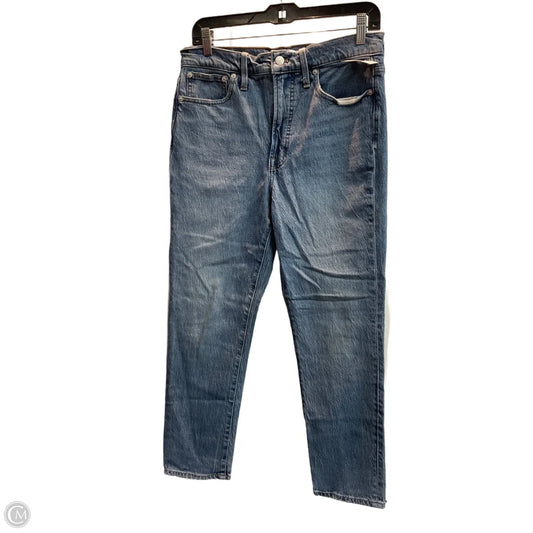 Jeans Straight By Madewell In Blue, Size: 6