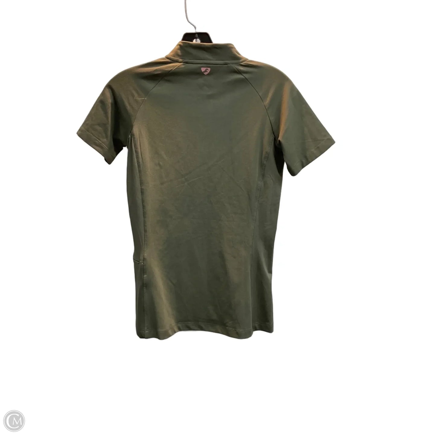 Athletic Top Short Sleeve By Cmc In Green, Size: Xs