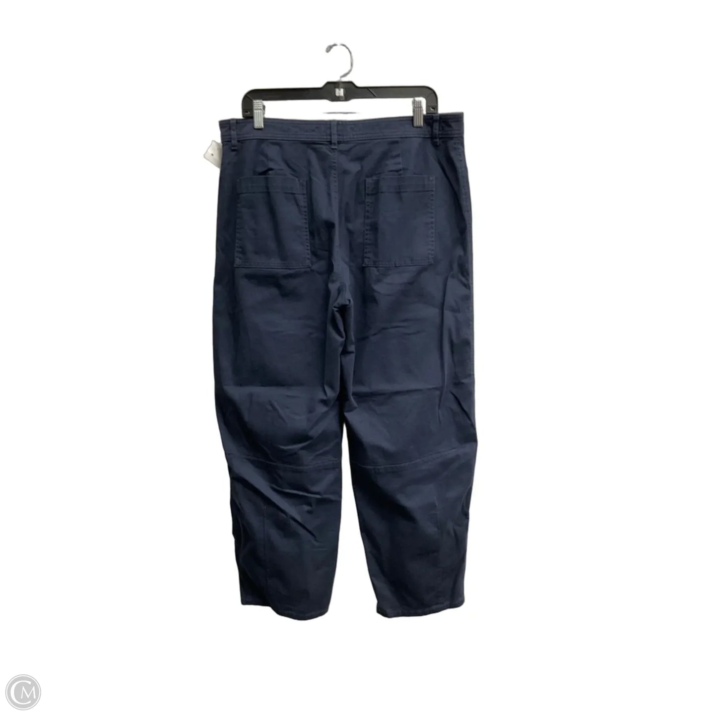 Pants Wide Leg By Loft In Navy, Size: 12