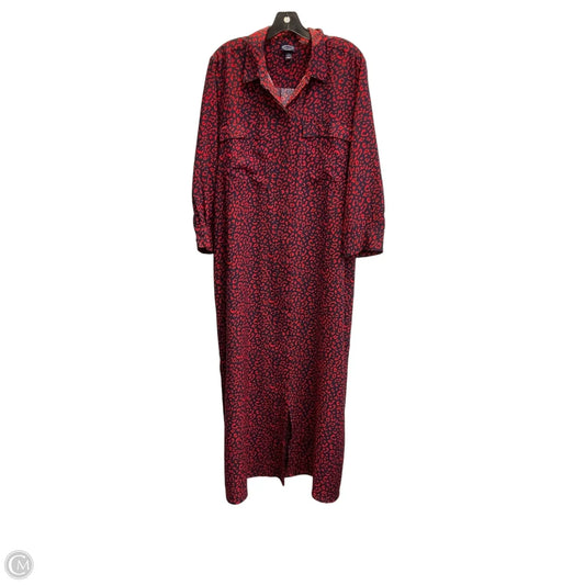 Dress Casual Maxi By Scoop In Animal Print, Size: Xl