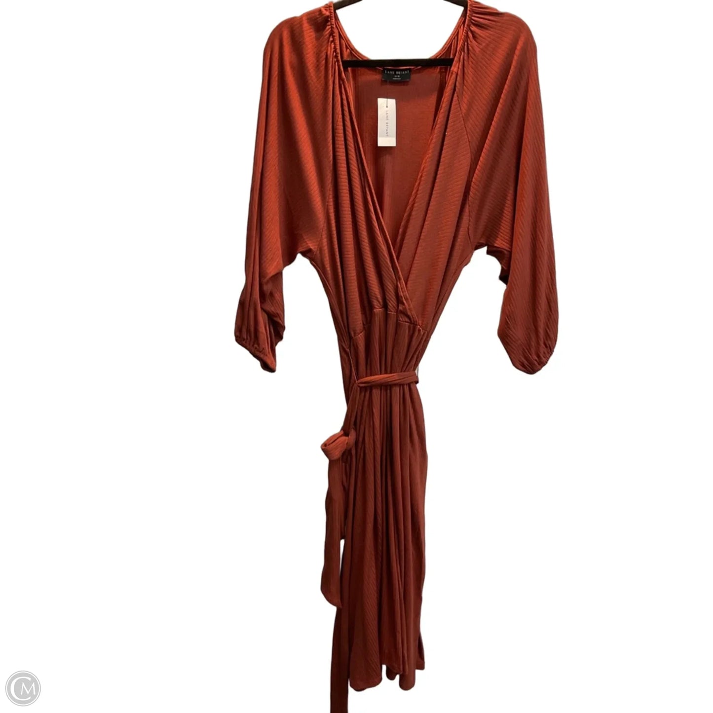 Dress Casual Maxi By Lane Bryant In Brown, Size: 4x