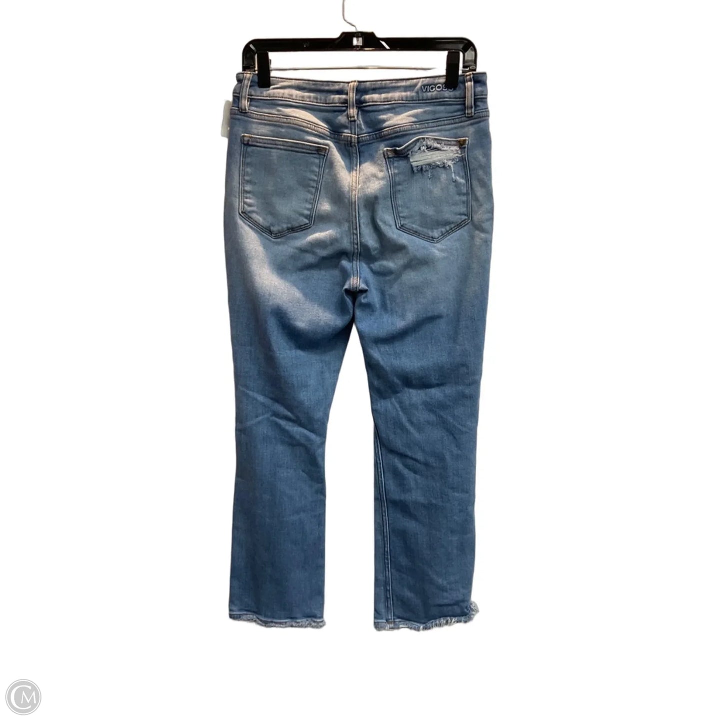 Jeans Straight By Vigoss In Blue, Size: 8