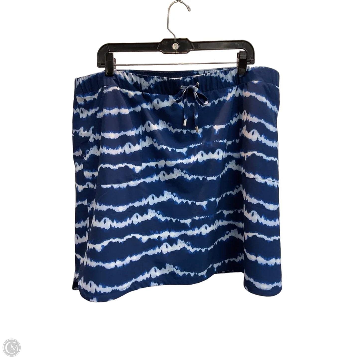 Athletic Skort By Zenergy By Chicos In Blue, Size: 18