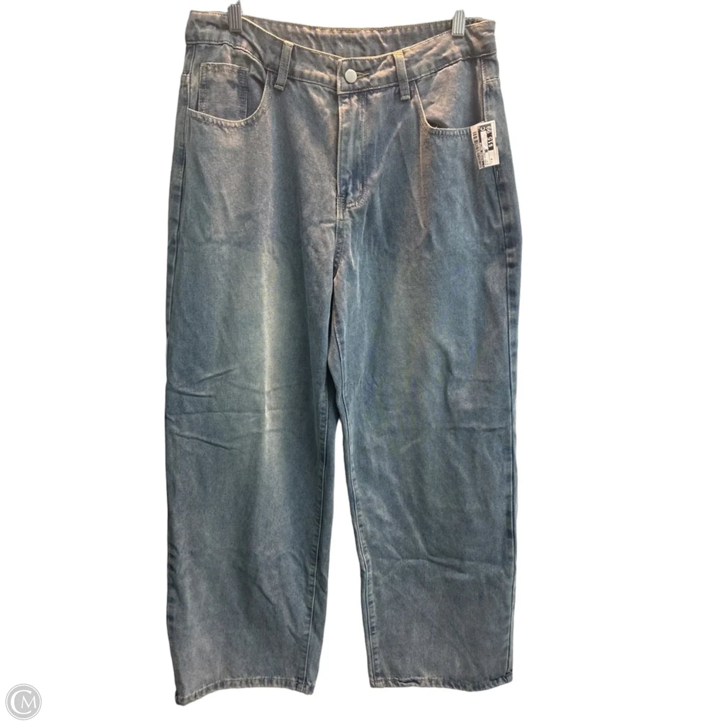 Jeans Wide Leg By Clothes Mentor In Blue, Size: 8