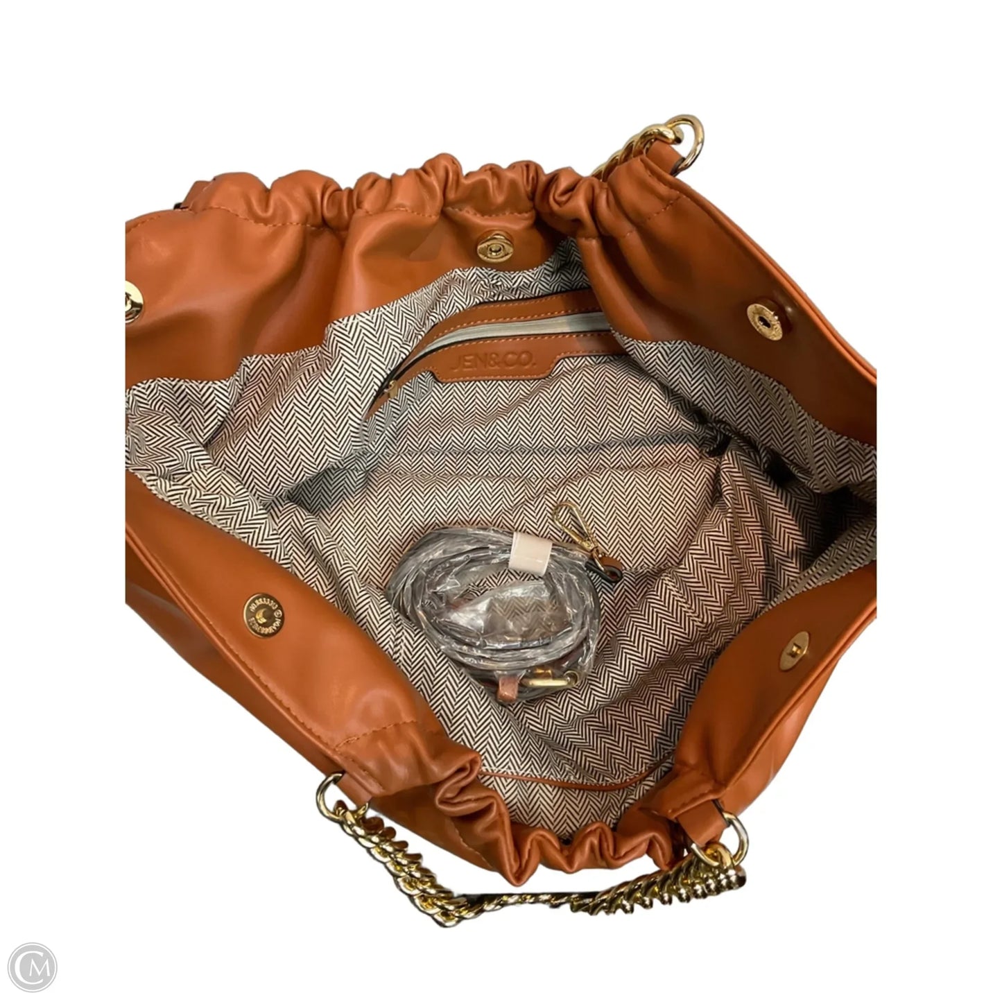Handbag By Jen & Co, Size: Medium