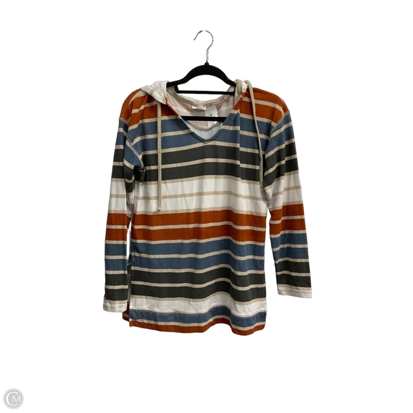 Top Long Sleeve By Lularoe In Striped Pattern, Size: S