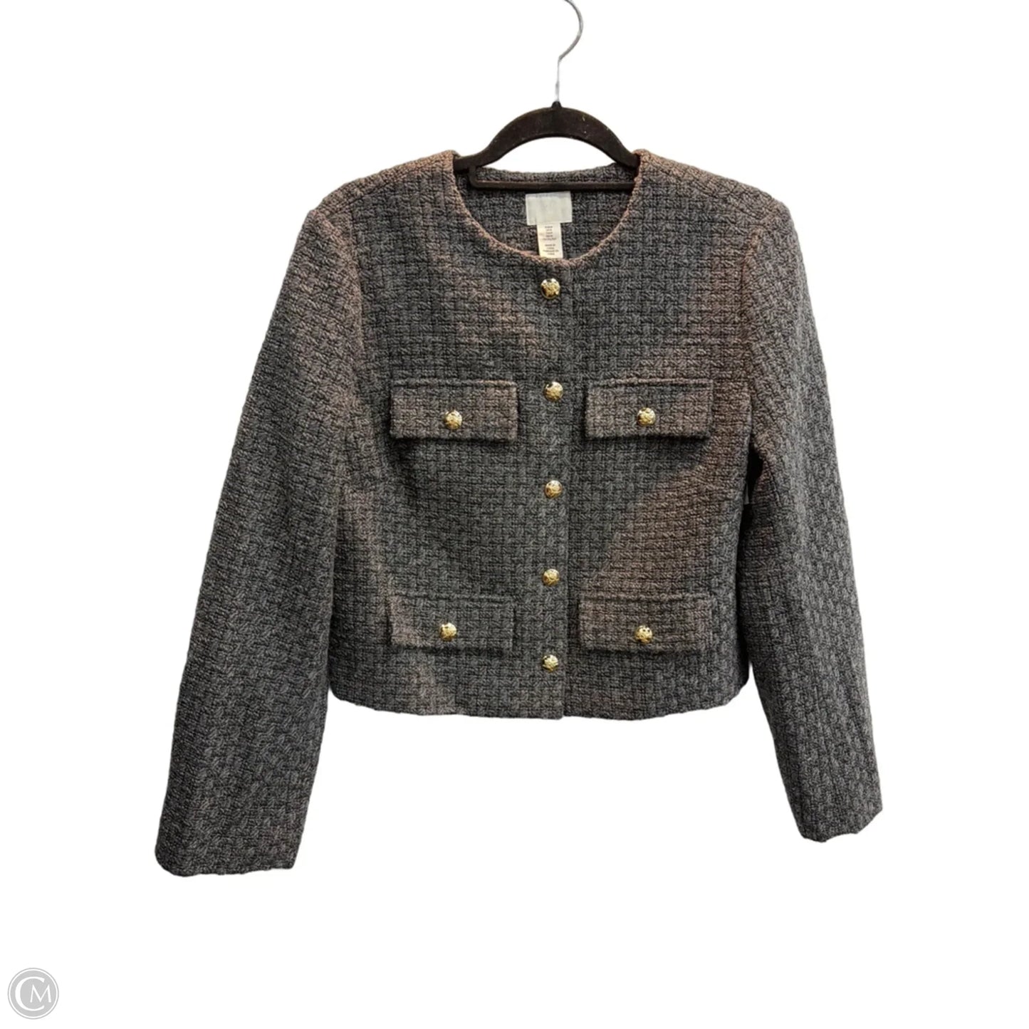 Blazer By H&m In Grey, Size: M