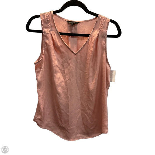 Top Sleeveless By Banana Republic In Pink, Size: S