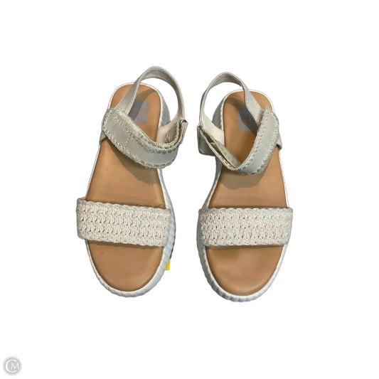 Sandals Heels Platform By Dolce Vita In Cream, Size: 6.5