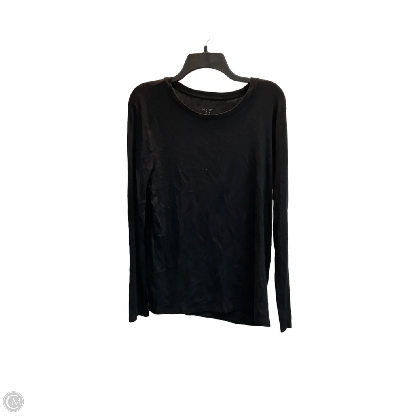 Top Long Sleeve Basic By A New Day In Black, Size: Xxl