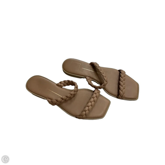 Sandals Flats By Dolce Vita In Tan, Size: 9