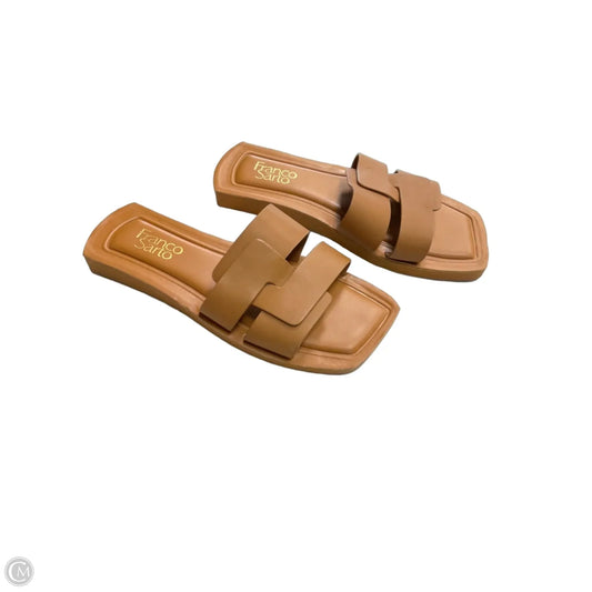Sandals Flats By Franco Sarto In Brown, Size: 8.5