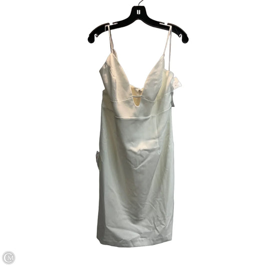 Dress Party Midi By Bardot In White, Size: L