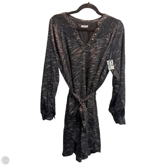 Dress Casual Midi By Maurices In Black, Size: Xl