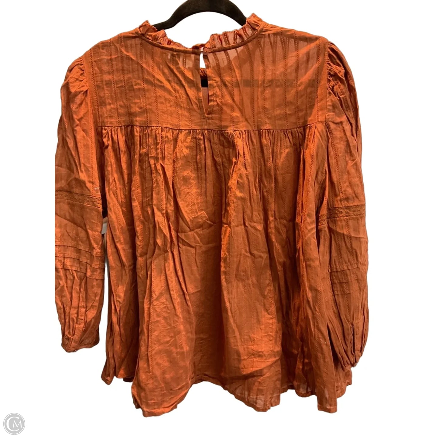 Top Long Sleeve By Universal Thread In Orange, Size: Xl