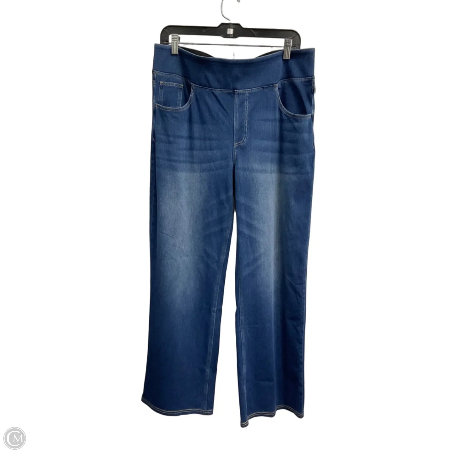 Jeans Wide Leg By Halara In Blue, Size: 16