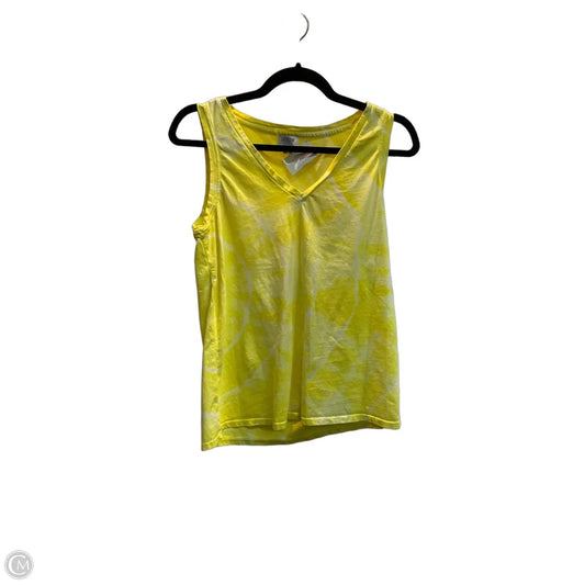 Top Sleeveless Basic By J. Crew In Yellow, Size: S