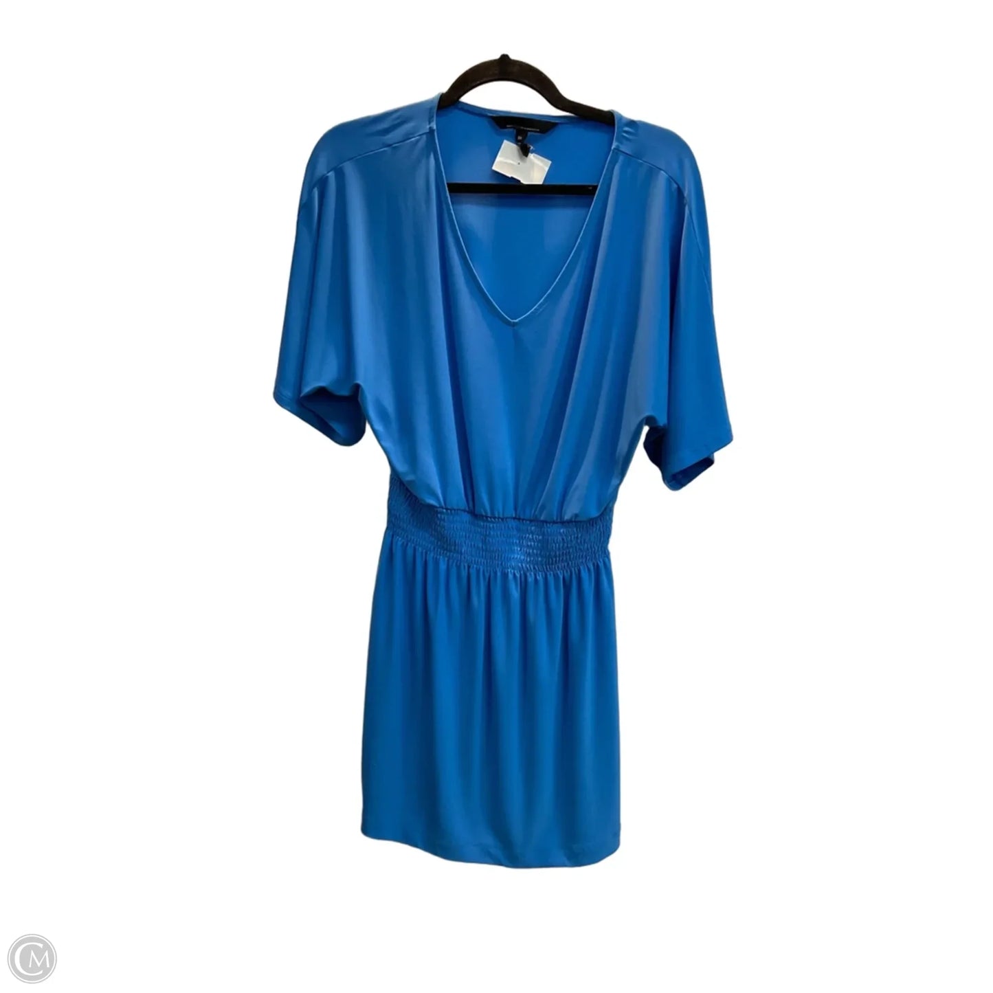 Dress Casual Midi By White House Black Market In Blue, Size: Xs