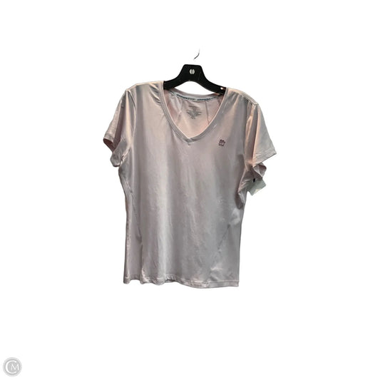 Athletic Top Short Sleeve By Aeropostale In Pink, Size: M